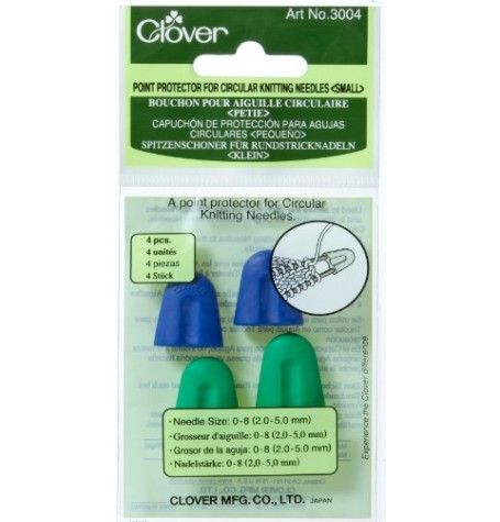 Clover Point Protectors For Circular Needles (Small)
